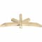 Ekena Millwork Alberta Rough Sawn Timber Gable Bracket, Douglas Fir, 60"W x 25"H x 4"D x 4"F, 10/12 Pitch GBW060X25X0404ALB00RDF - alternate 2